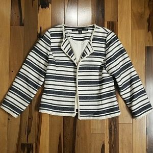 🌟Kensie Navy / White Striped Blazer